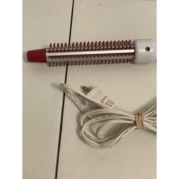 Vintage Vidal Sassoon 3/4” Professional Brush Curling Iron 1997 VS-162C - Picture 4 of 5